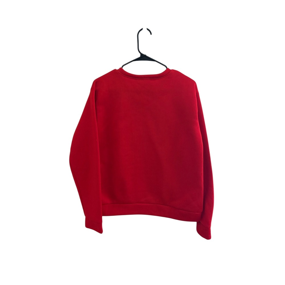 Kids Red Giraffe Graphic Sweatshirt Youth L/XL 14/16 Long Sleeve - Picture 3 of 6